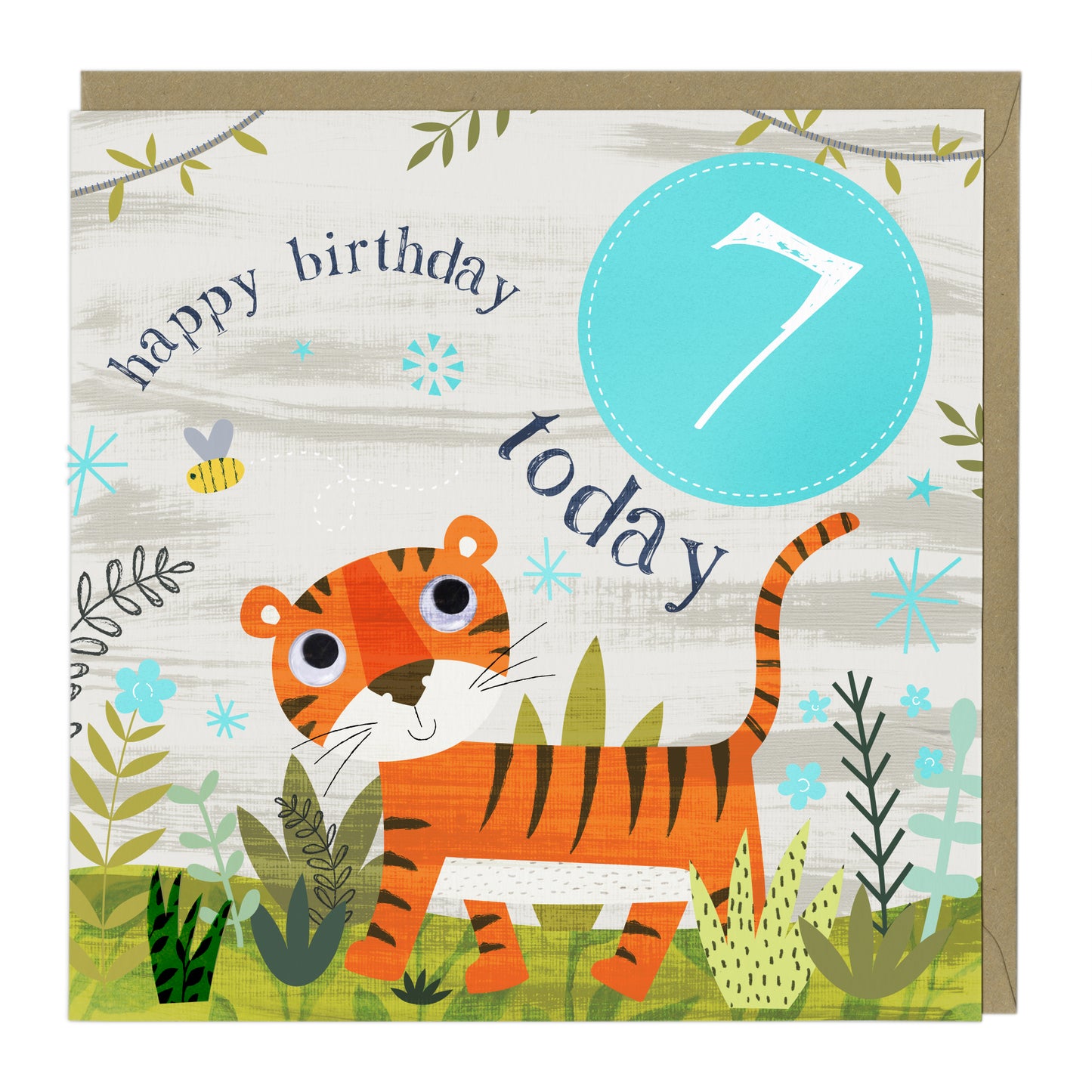 BOYS 7TH BIRTHDAY CARD