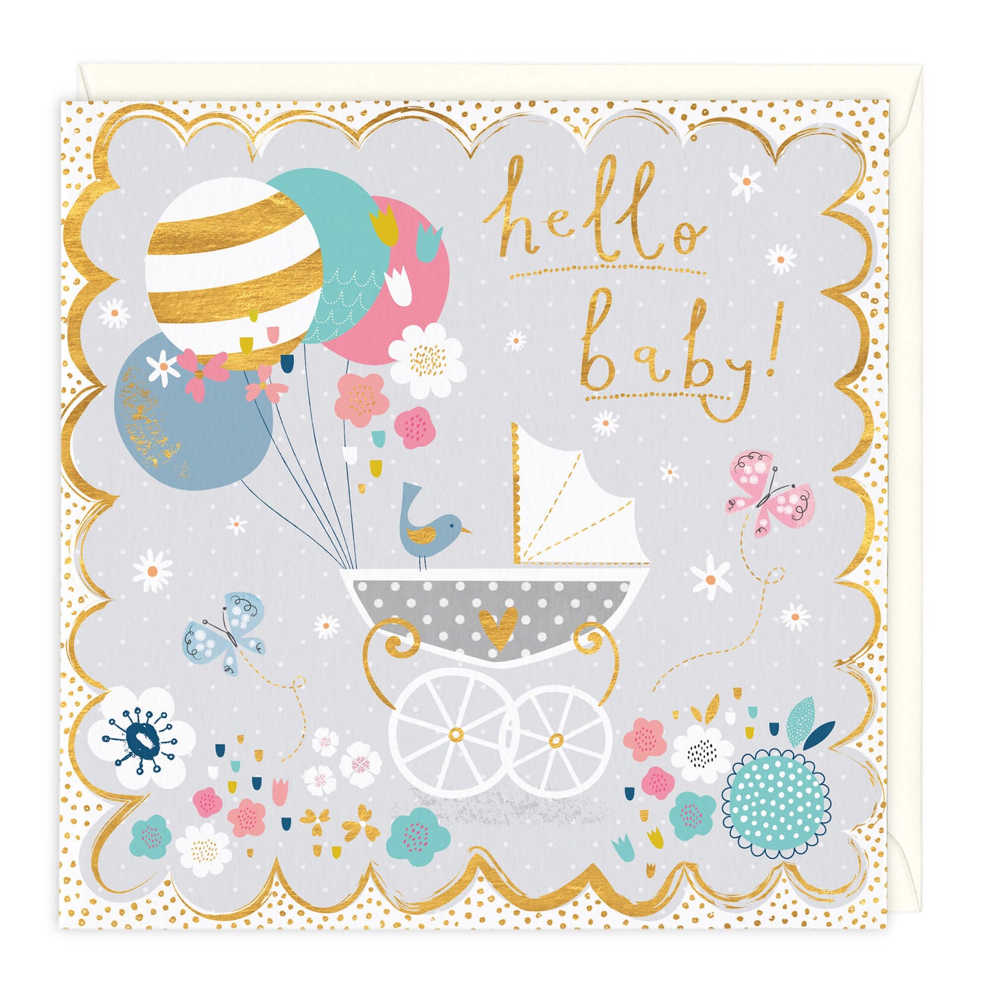 HELLO BABY CARD