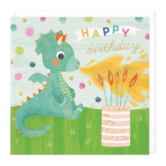 DRAGON KIDS BIRTHDAY CARD