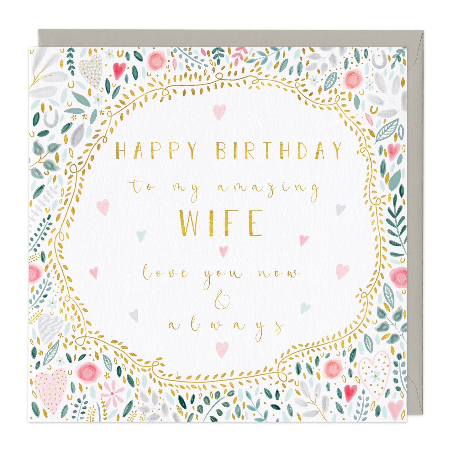 AMAZING WIFE BIRTHDAY CARD