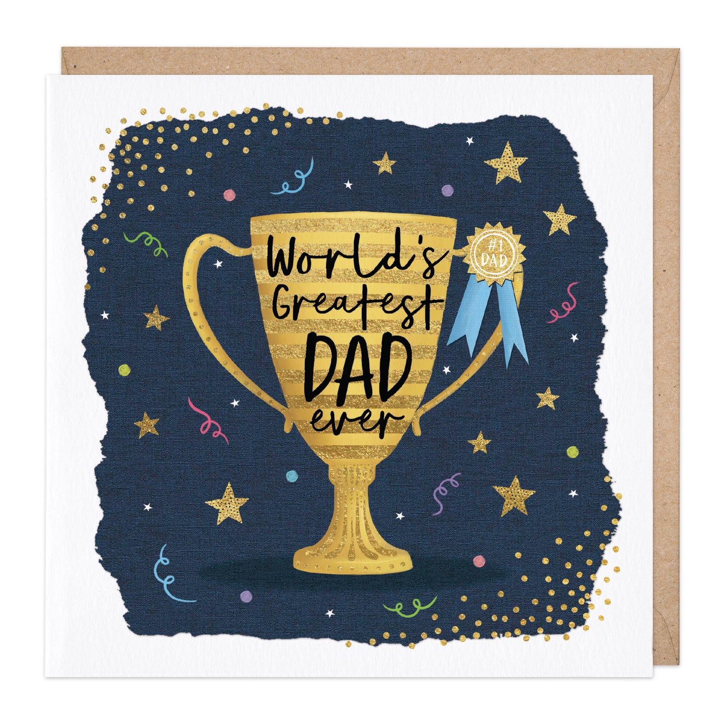 WORLDS GREATEST DAD CARD