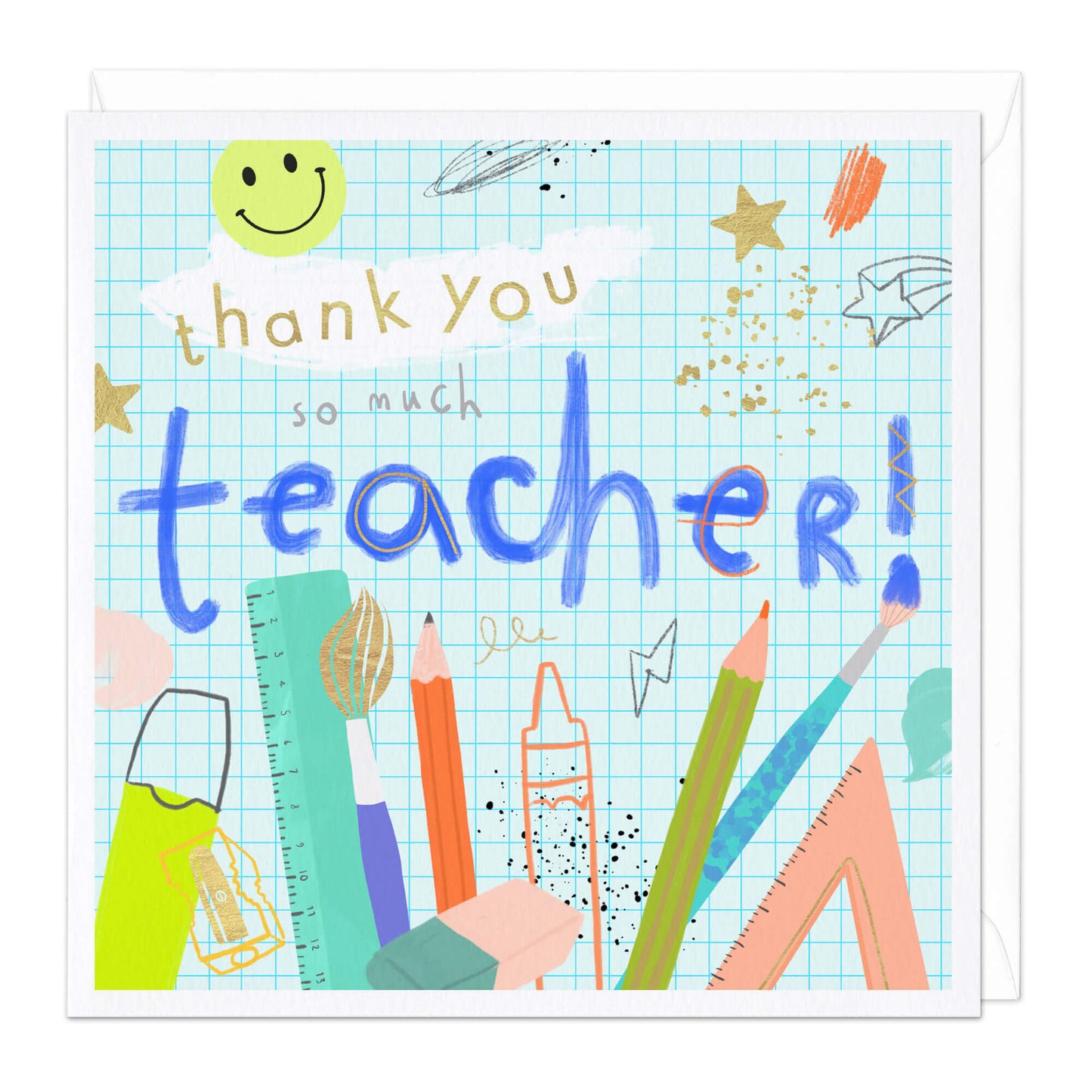 THANK YOU TEACHER CARD