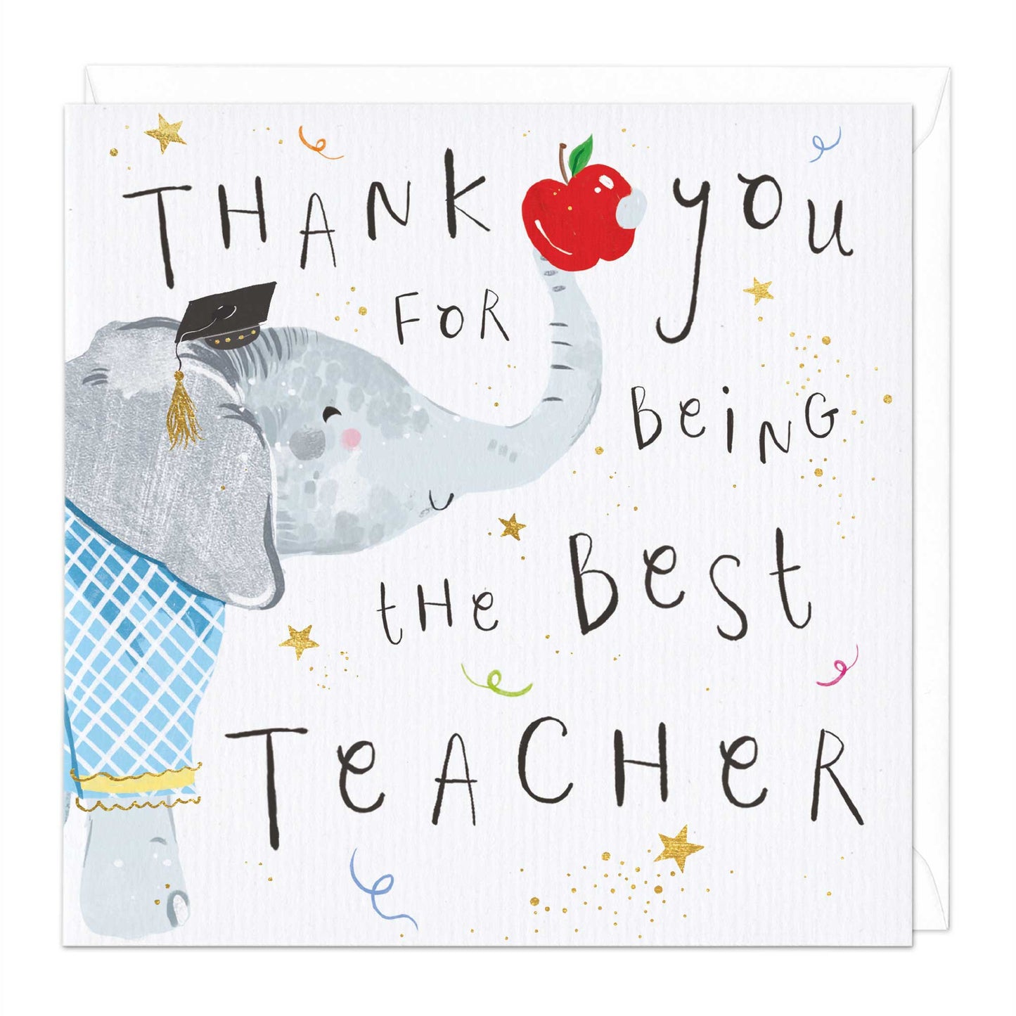 THANK YOU TEACHER CLEMENTIE CARD