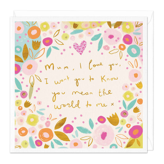WORLD TO ME CARD