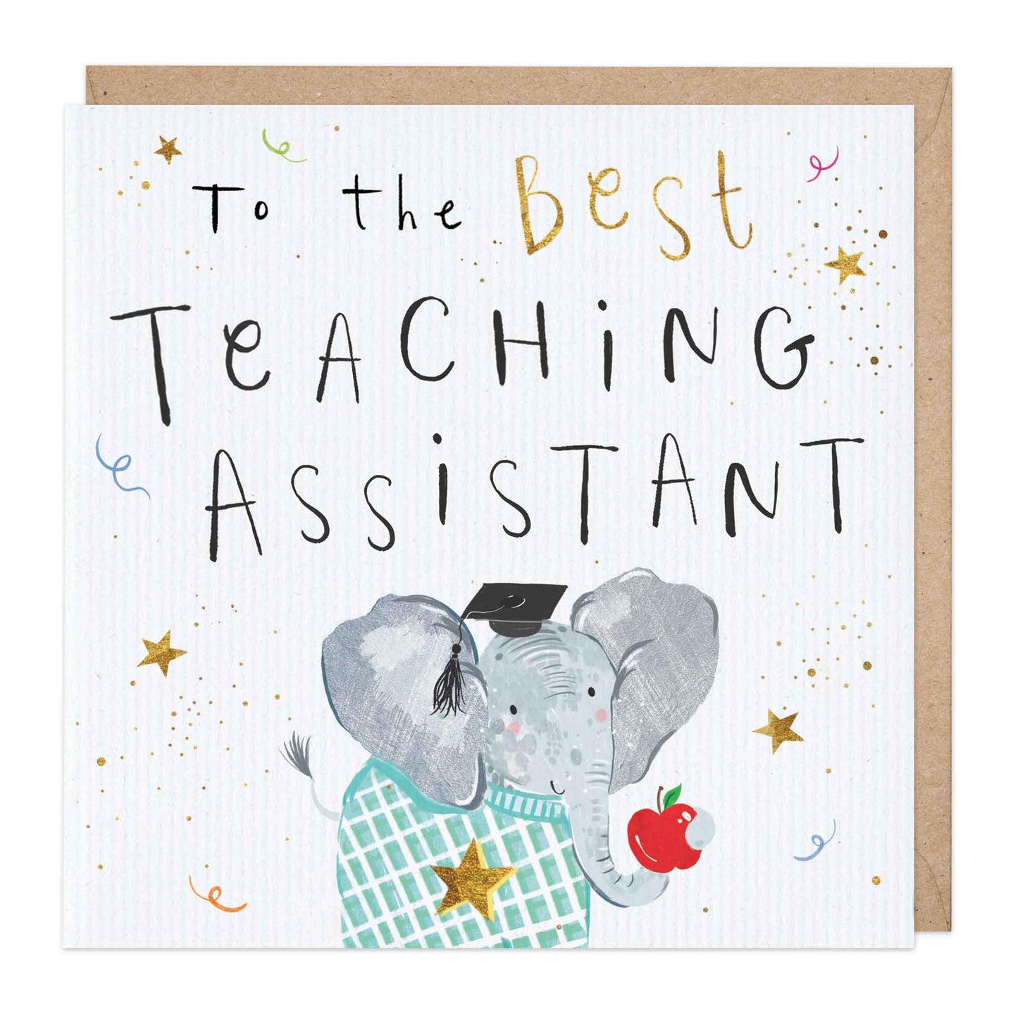 THE BEST TEACHING ASSISTANT CARD